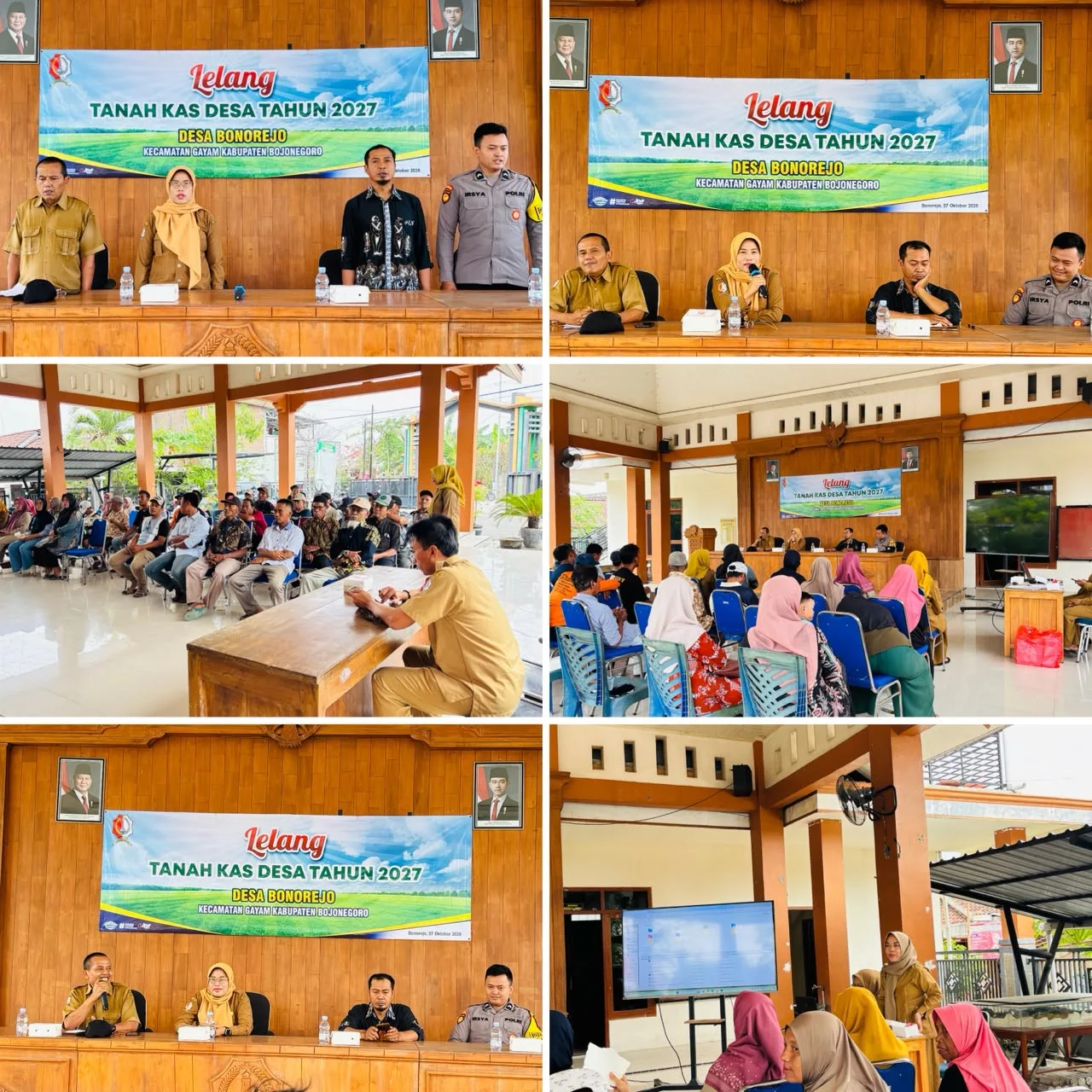 Pemerintah Desa Bonorejo Gelar Lelang Tanah Kas Desa Tahun 2027