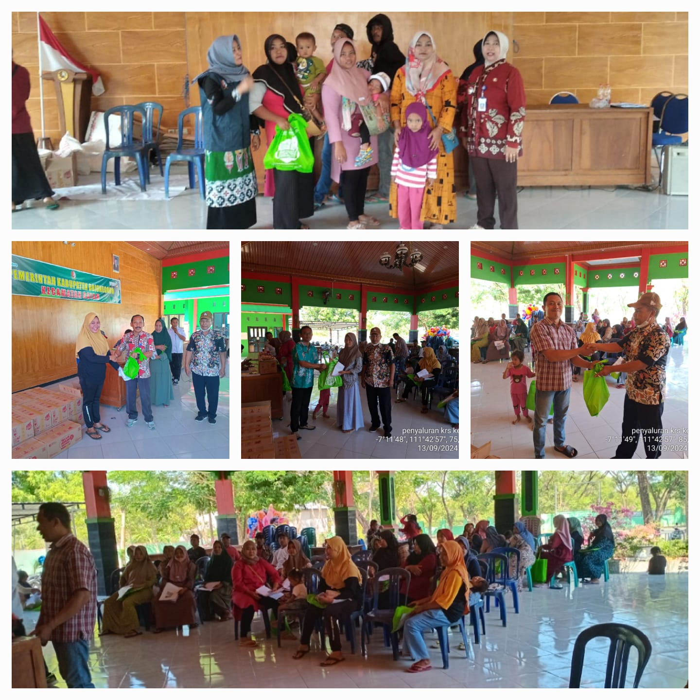 penyaluran Bantuan Sosial KRS (Keluarga Rawan Stunting)
