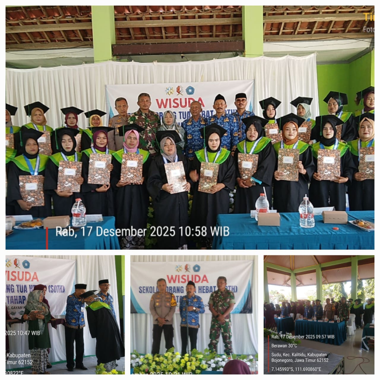 WISUDA Sekolah Orang Tua Hebat ( SOTH ) Tahap 1 Tahun 2025