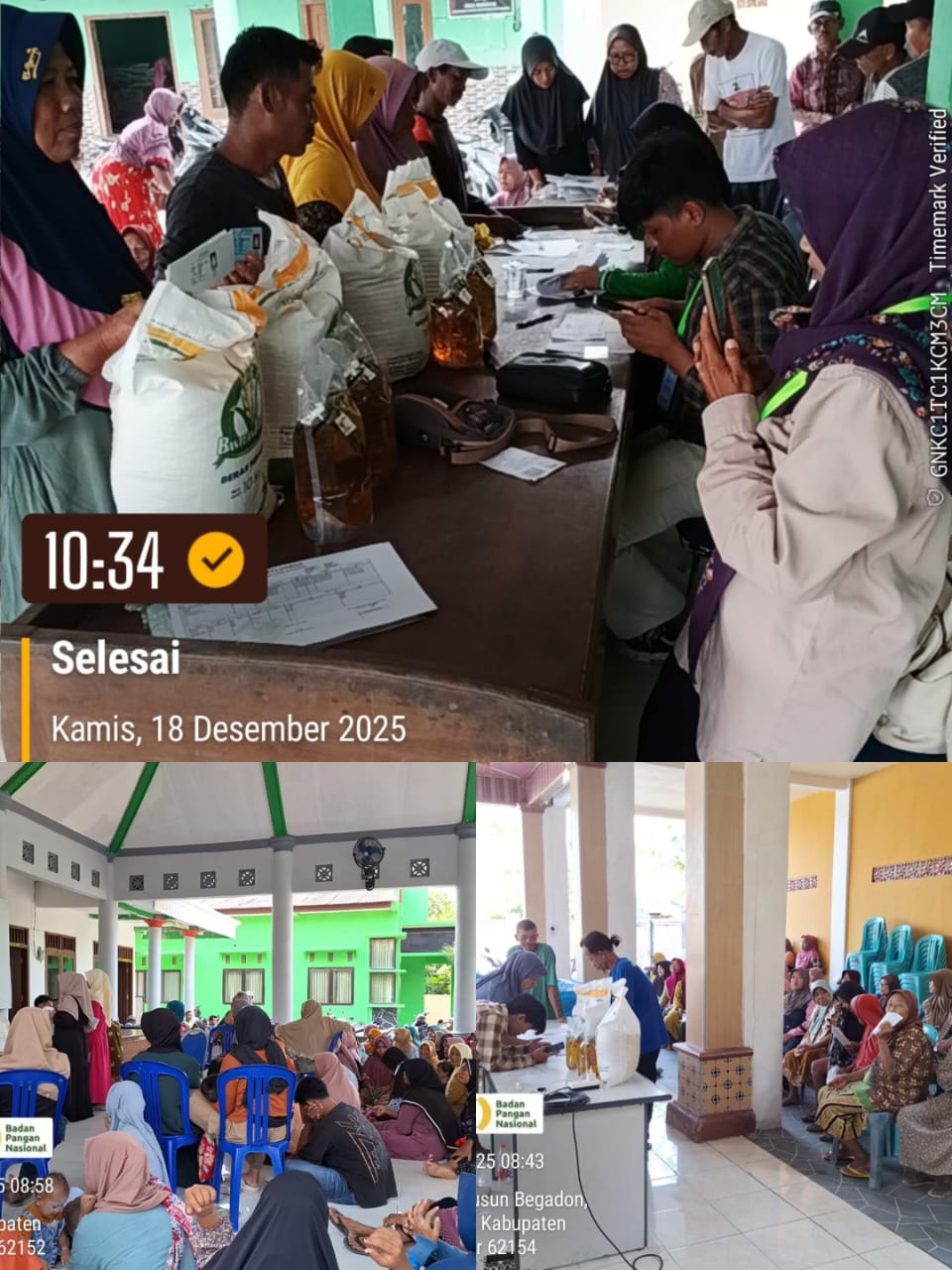 Penyaluran Bantuan Pangan Bulan Oktober dan November ( Bapang)
