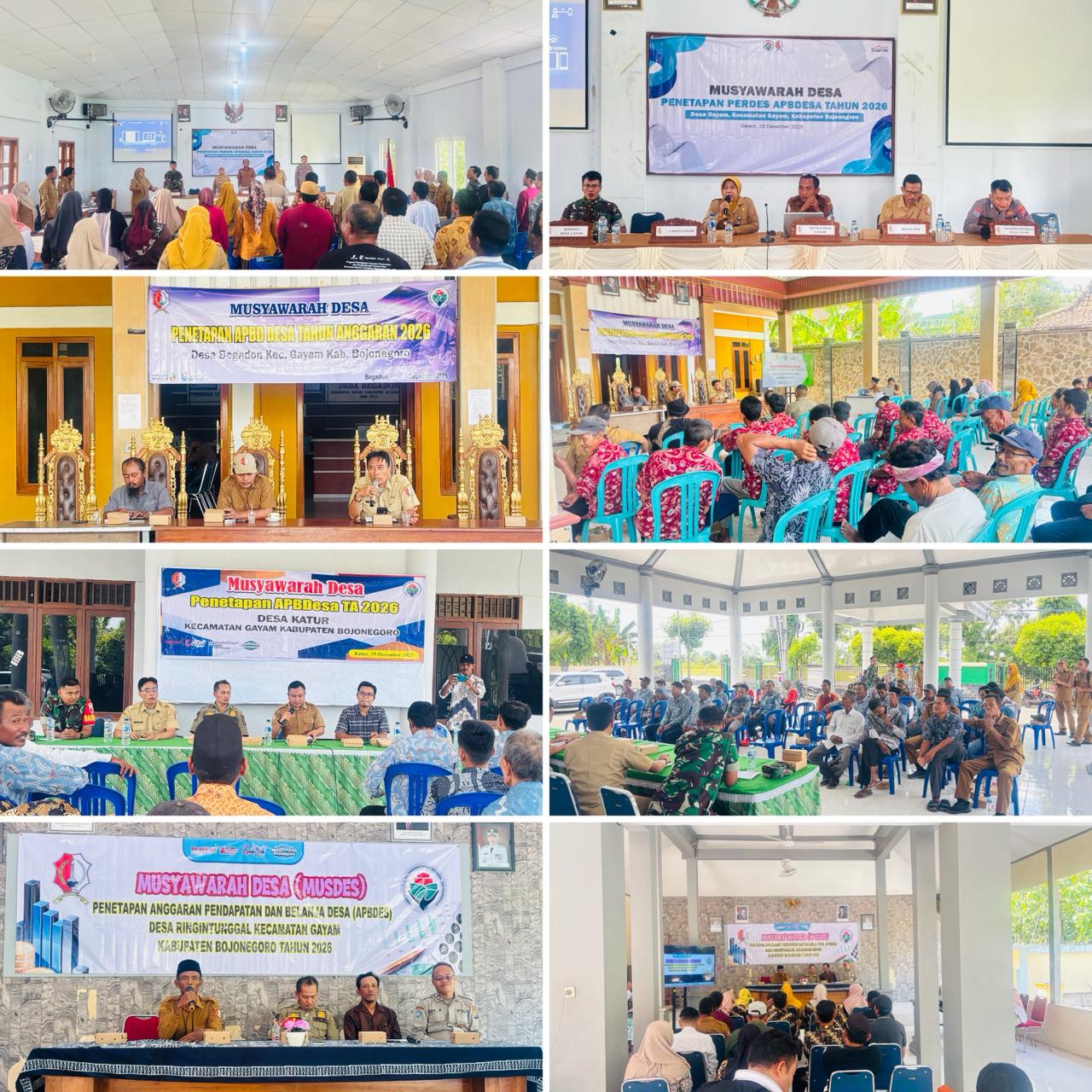 MUSDES Penetapan Perdes APBDes Tahun 2026