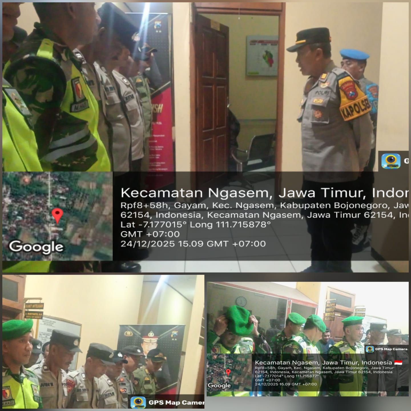 Apel Persiapan Pengamanan Malam Natal Tahun 2025