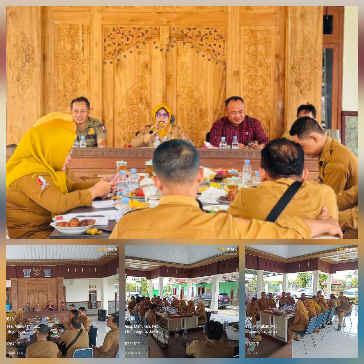 Rapat Dinas Sekdes Se Kecamatan Gayam