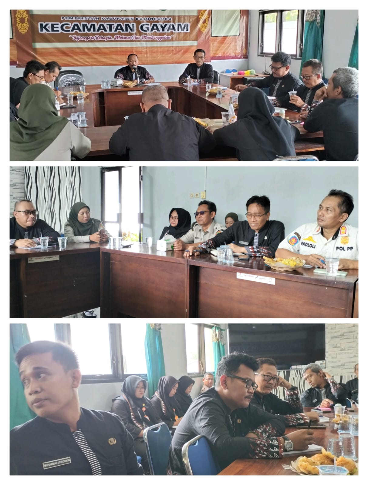 Rapat Dinas   Karyawan/Karyawati Kecamatan Gayam dan Dinas Satu Atap