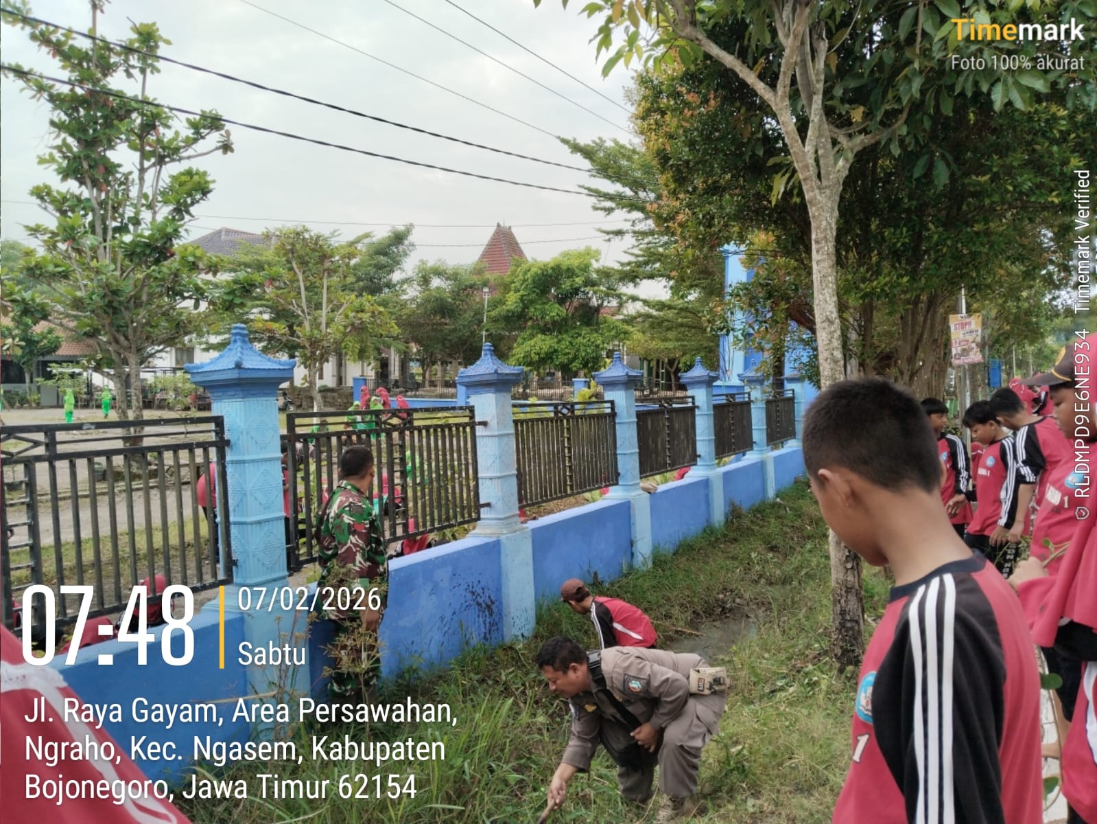 Gotong Royong Pembersihan Saluran Air/Mitigasi Bencana