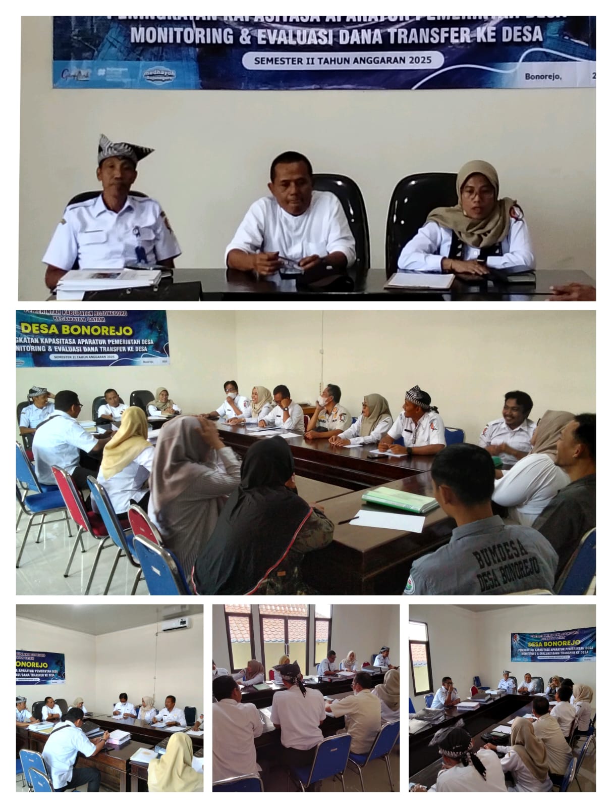 Monitoring Dan Evaluasi Pelaksanaan APBDES Dan Dana Tranfer Ke Desa Tahun Anggaran 2025.