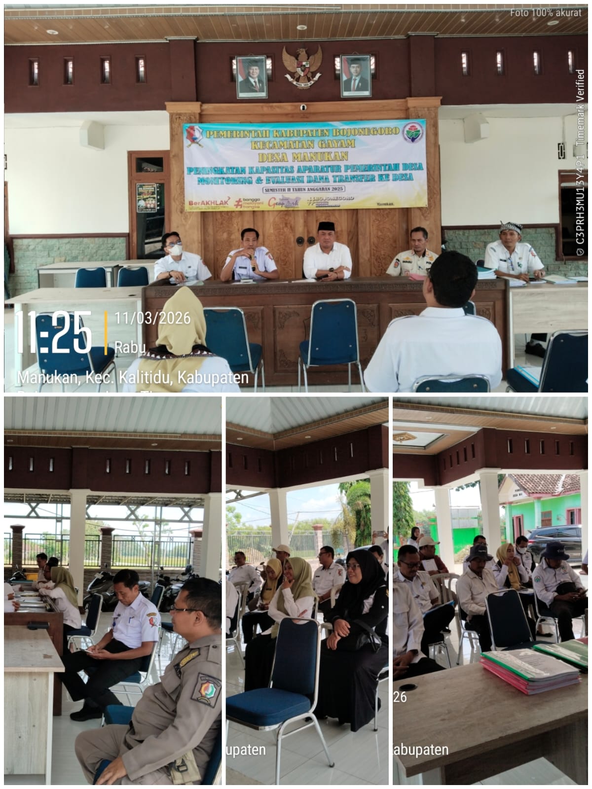 Peningkatan Kapasitas Aparatur Pemerintah Desa Manukan