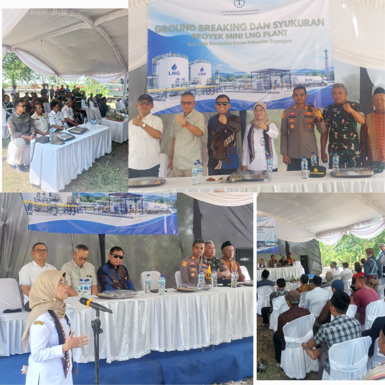 Ground Breaking dan Syukuran Proyek Mini LNG