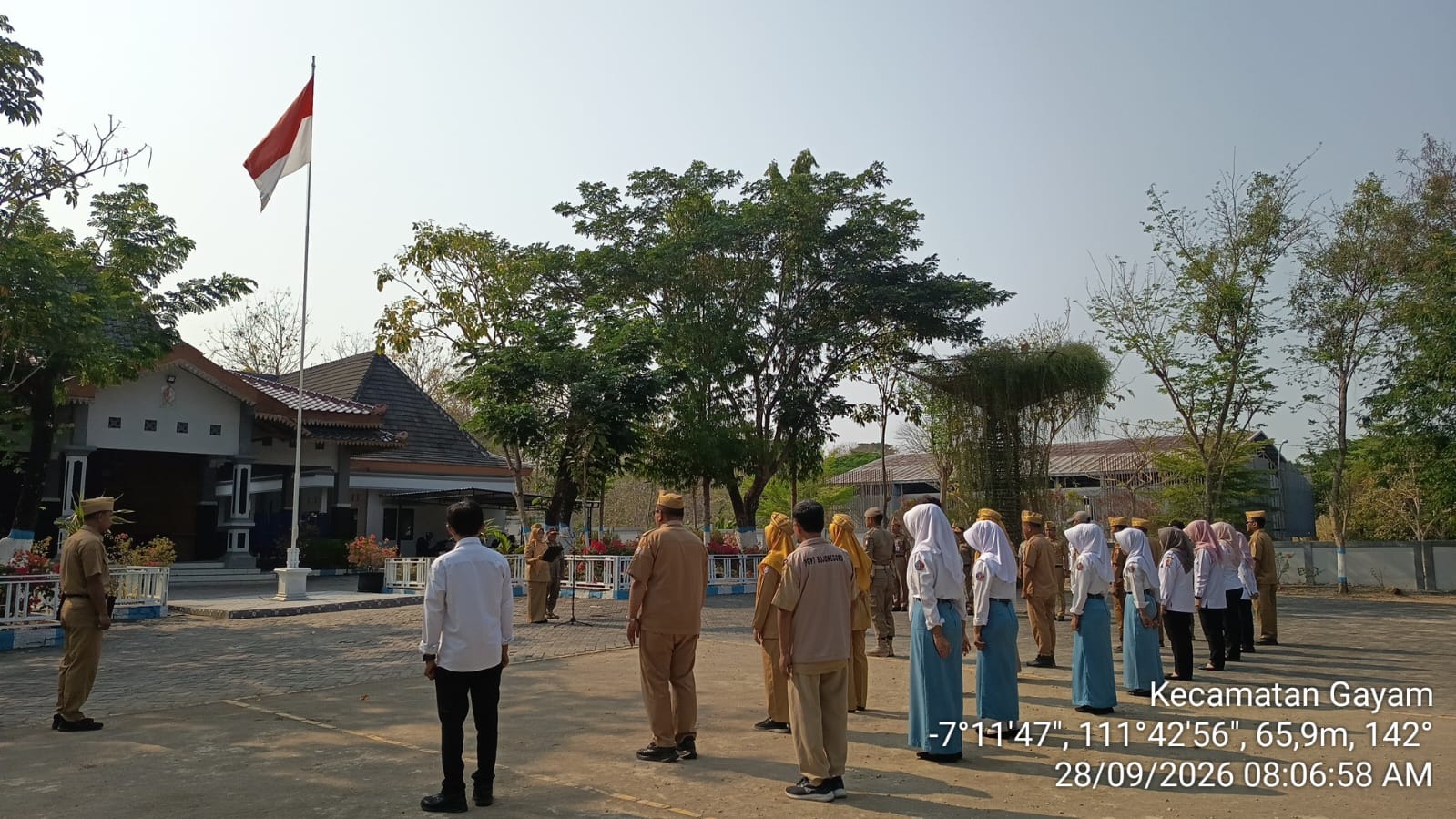 Apel Pagi Senin 28 September 2026 Kecamatan Gayam
