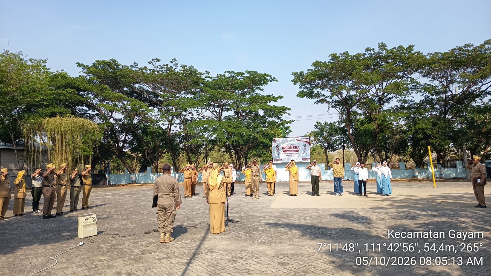 Apel Pagi Senin, 5 Oktober 2026