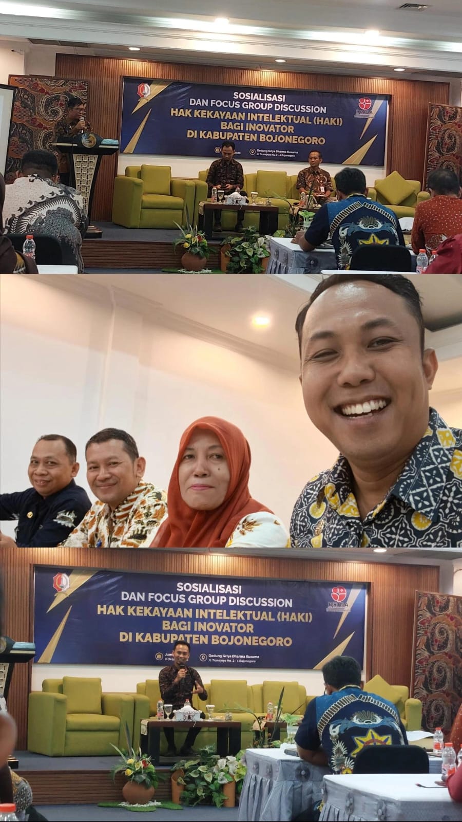 Sosialisasi dan FGD Haki Bagi Inovator di Bojonegoro