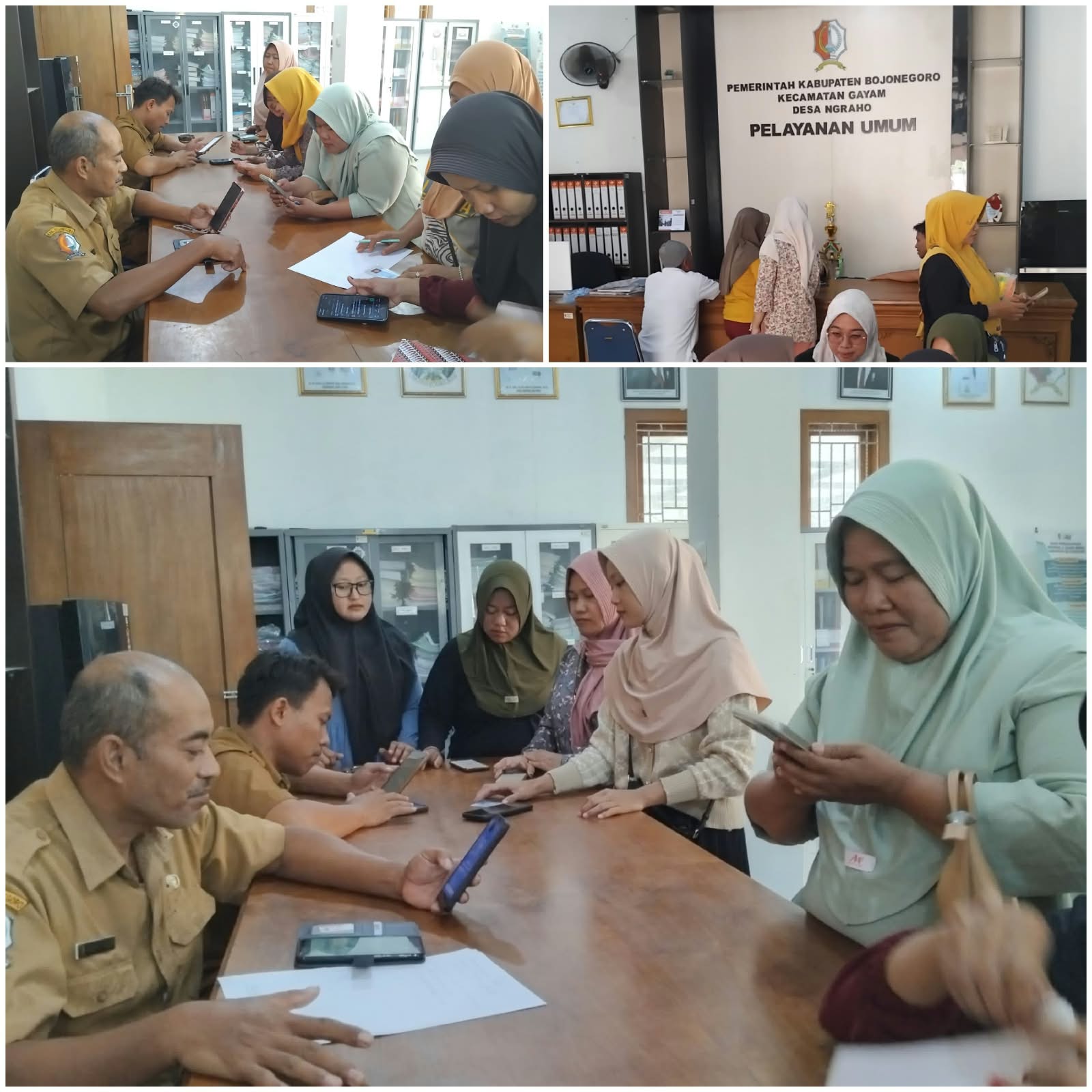 Aktifasi IKD di Desa Ngraho Kecamatan Gayam