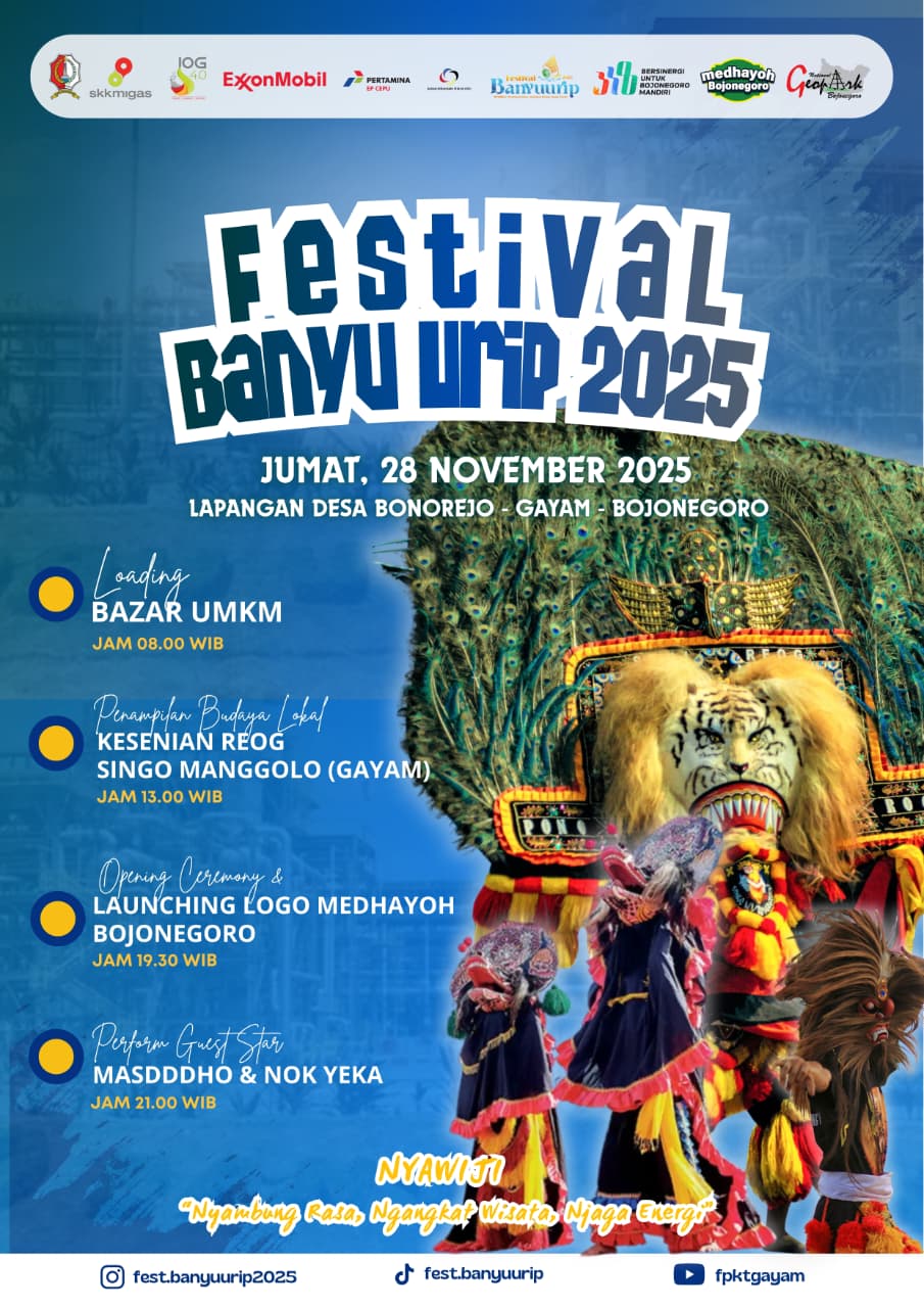 Festival Banyu Urip Kecamatan Gayam Tahun 2025