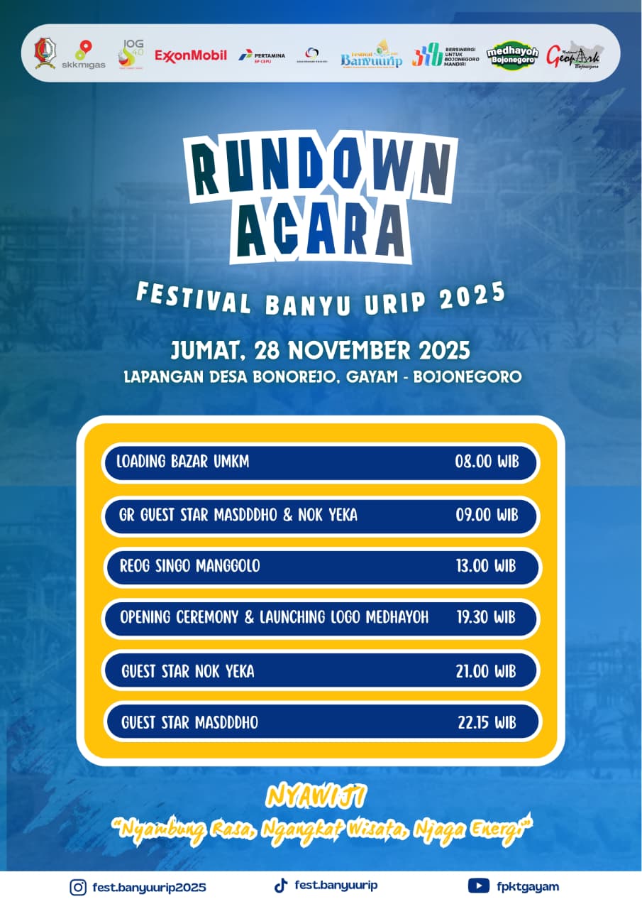 Festival Banyu Urip Kecamatan Gayam Tahun 2025