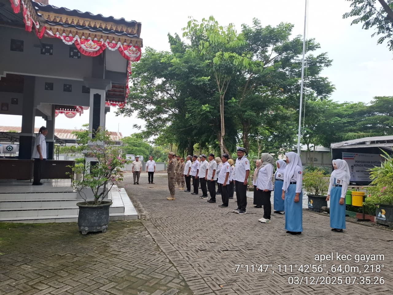 Apel Pagi Hari Rabu, 3 Desember 2025