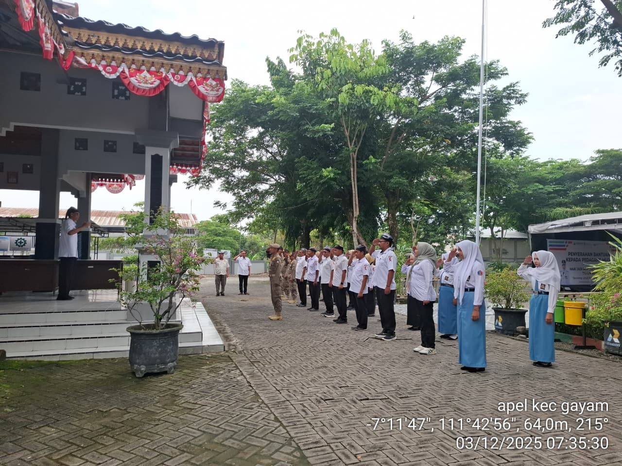 Apel Pagi Hari Rabu, 3 Desember 2025