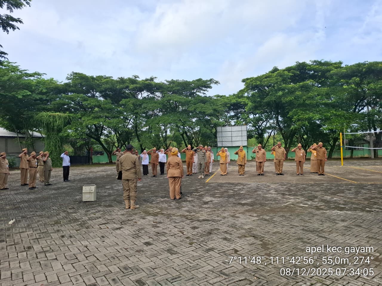 APEL HARI SENIN 8 DESEMBER 2025