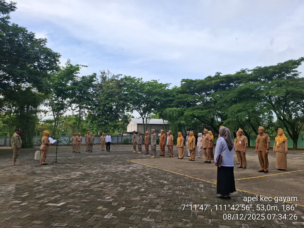 APEL HARI SENIN 8 DESEMBER 2025