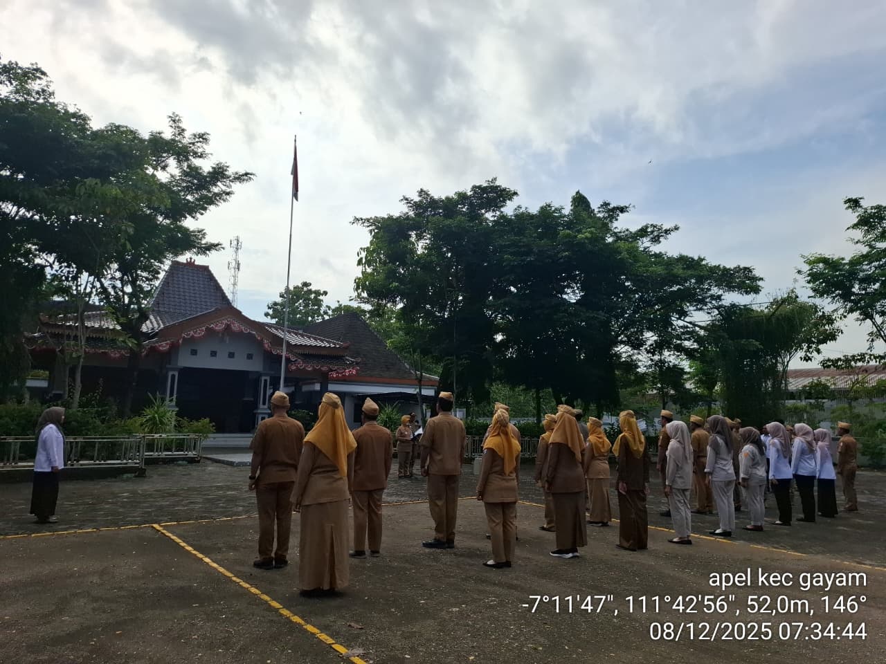 APEL HARI SENIN 8 DESEMBER 2025
