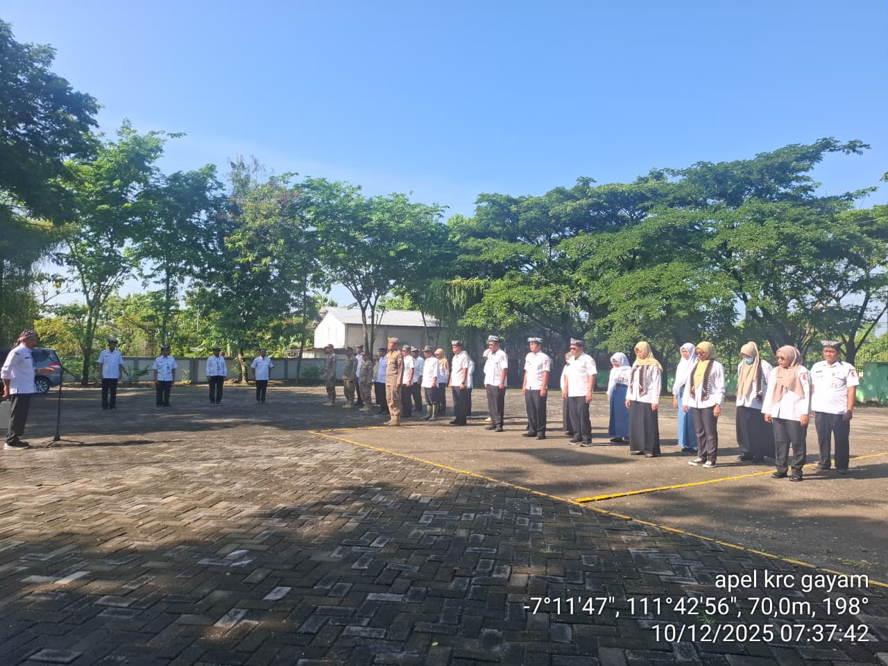 Apel Pagi Hari Rabu 10 Desember 2025