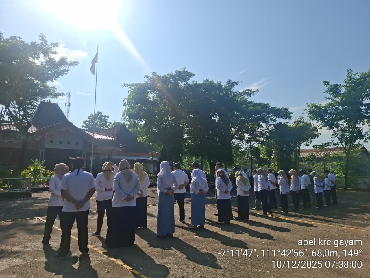 Apel Pagi Hari Rabu 10 Desember 2025