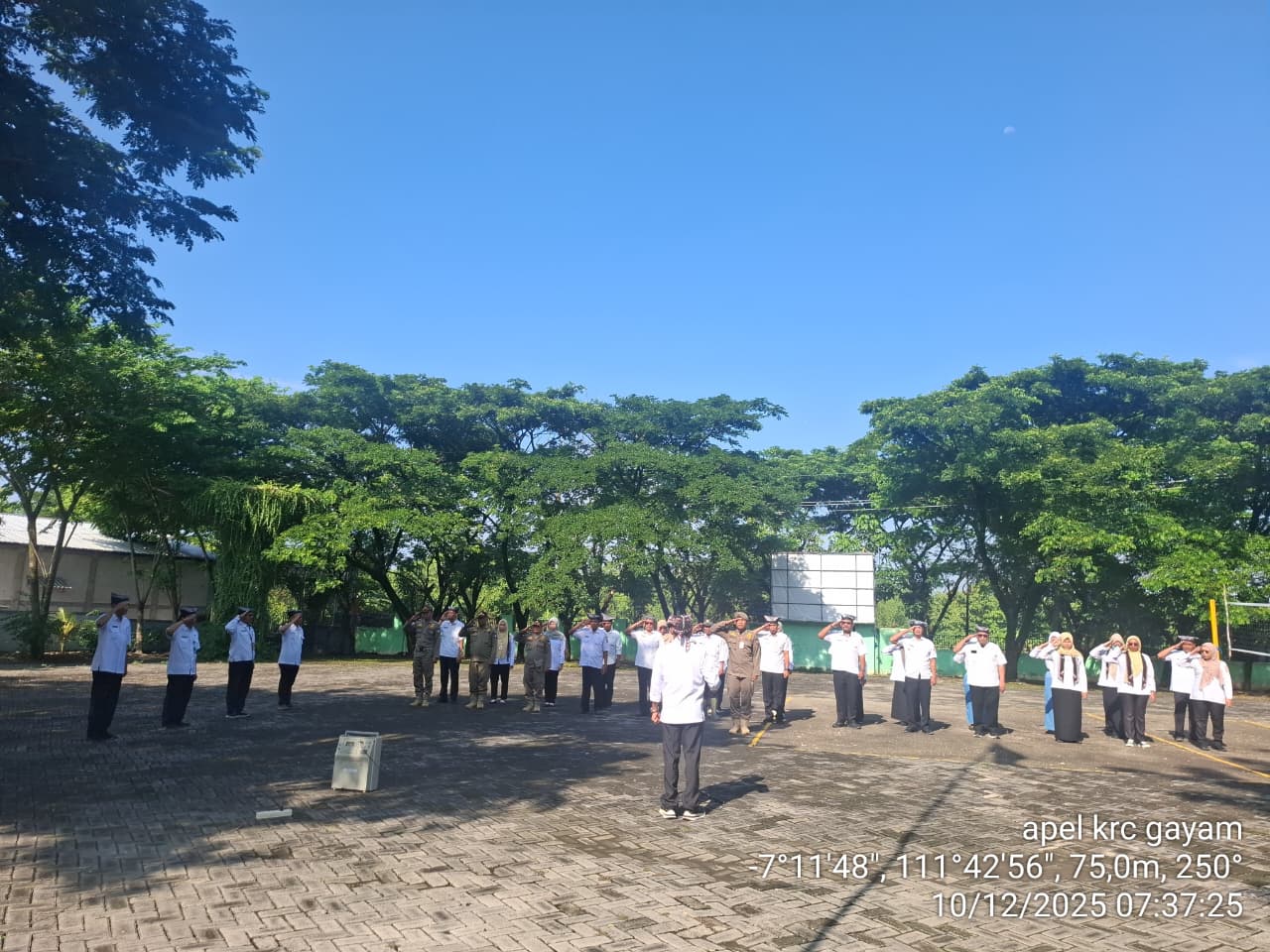 Apel Pagi Hari Rabu 10 Desember 2025