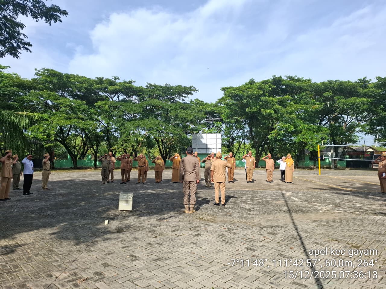 Apel Pagi Hari Senin, 15 Desember 2025