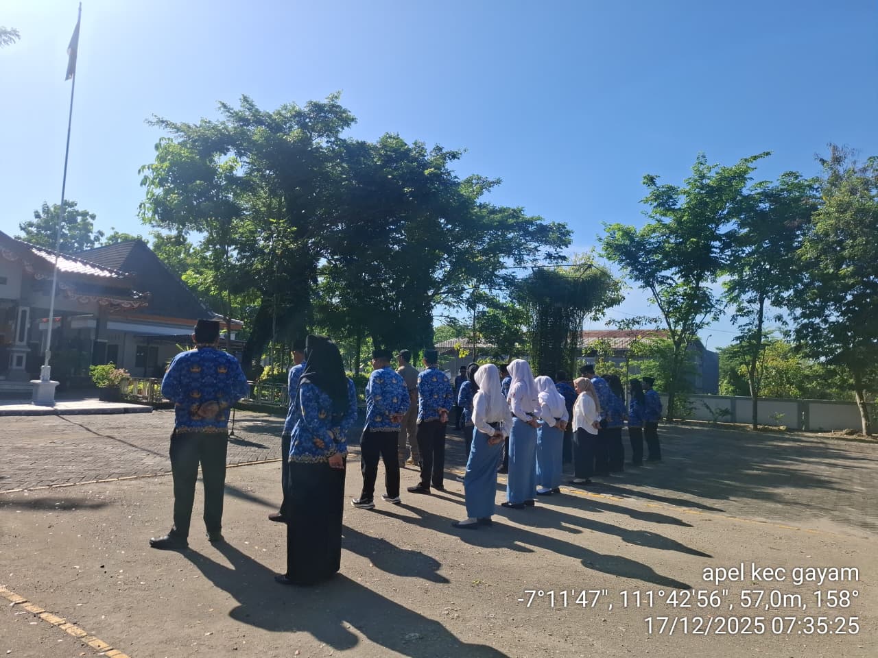 Apel Pagi Hari Rabu 17 Desember 2025