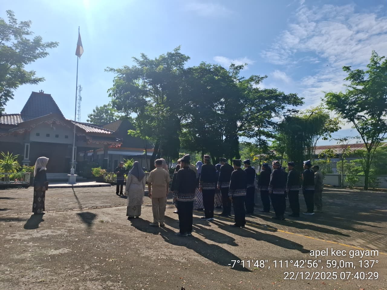 Apel Pagi Hari Senin, 22 Desember 2025