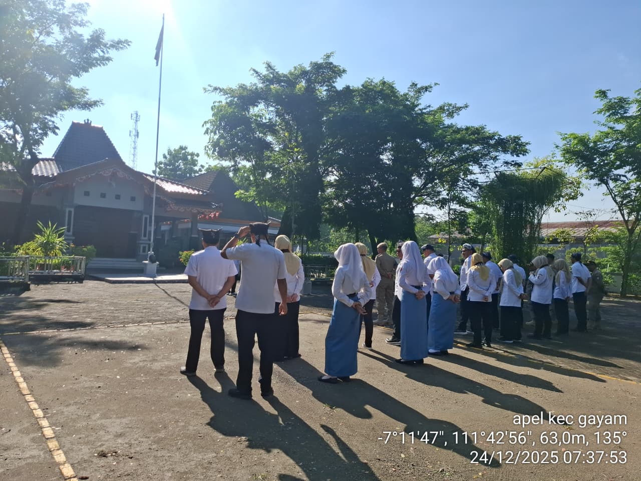 Apel Pagi Hari Rabu 24 Desember 2025