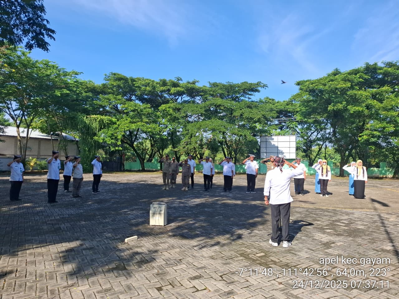 Apel Pagi Hari Rabu 24 Desember 2025