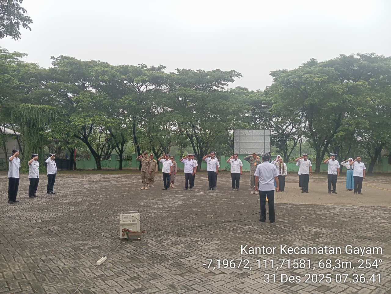 Apel Pagi Hari Rabu 31 Desember 2025