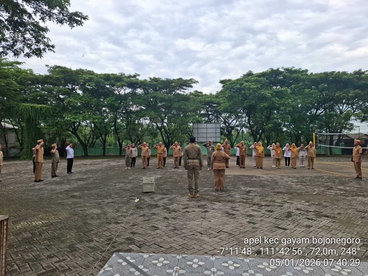 Apel Pagi 5 Januari 2026 di lanjut rapat internal