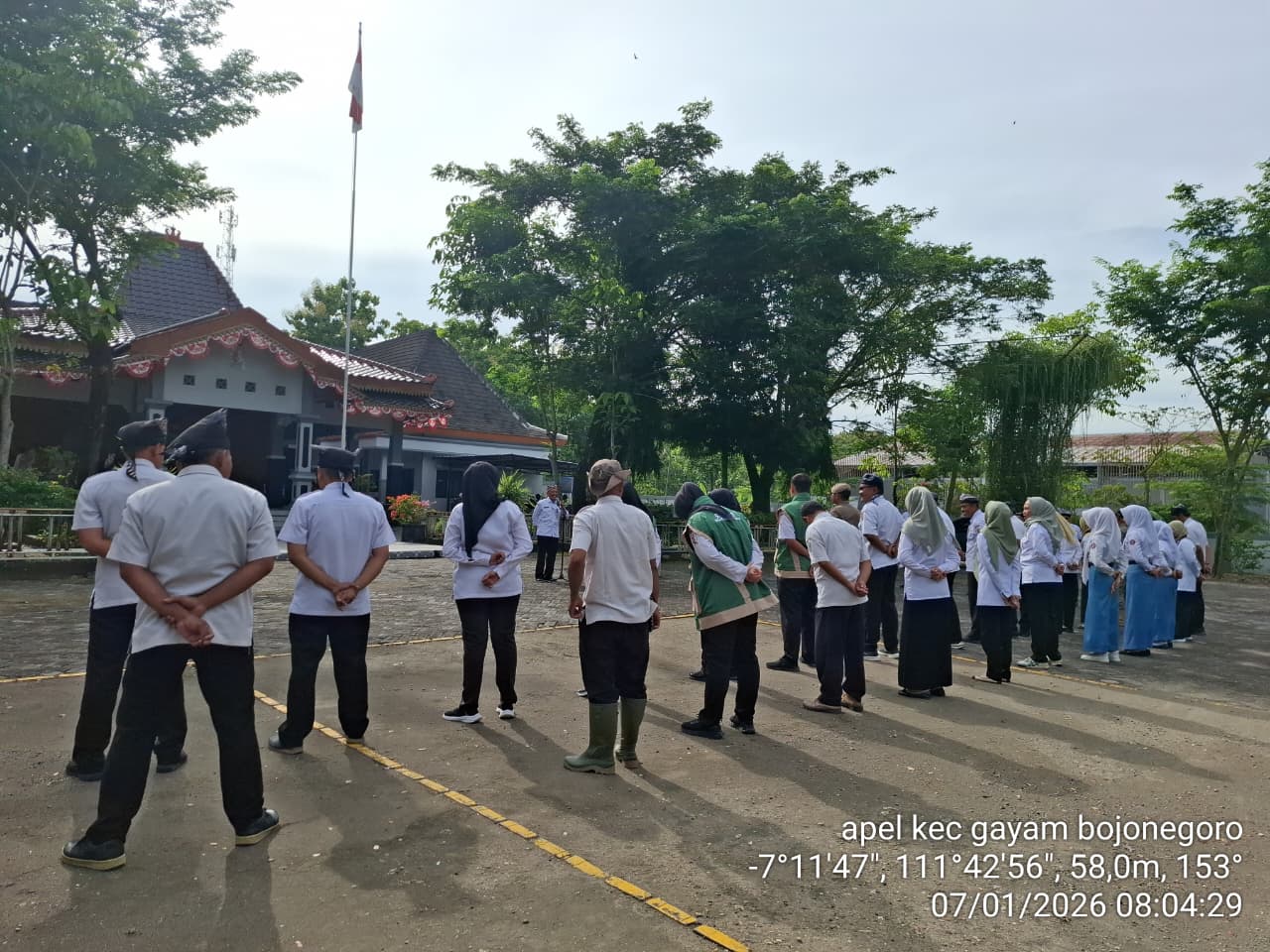 Apel Pagi Hari Rabu Tanggal 7 Januari 2026