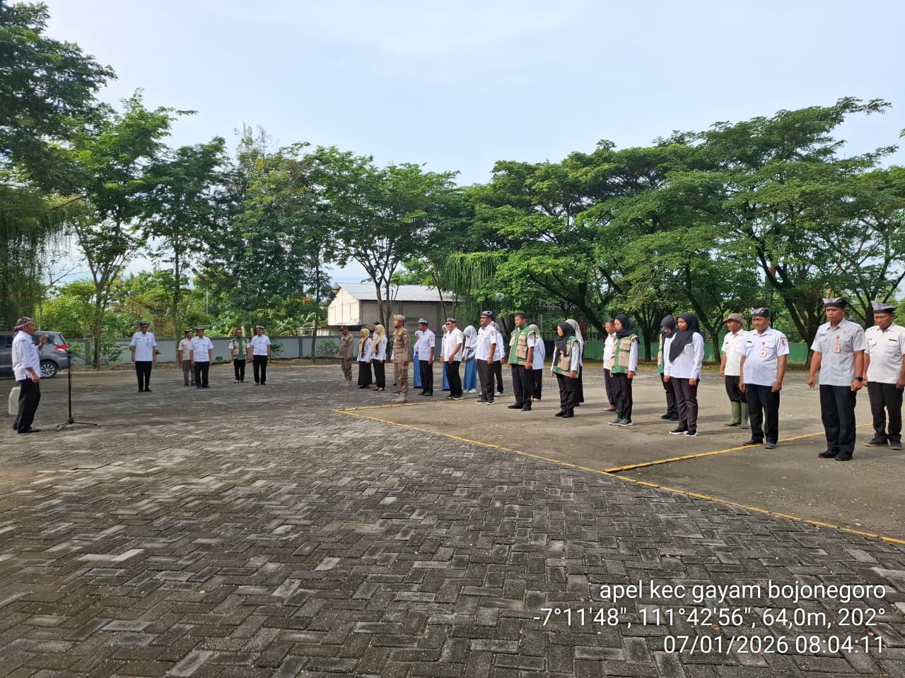 Apel Pagi Hari Rabu Tanggal 7 Januari 2026