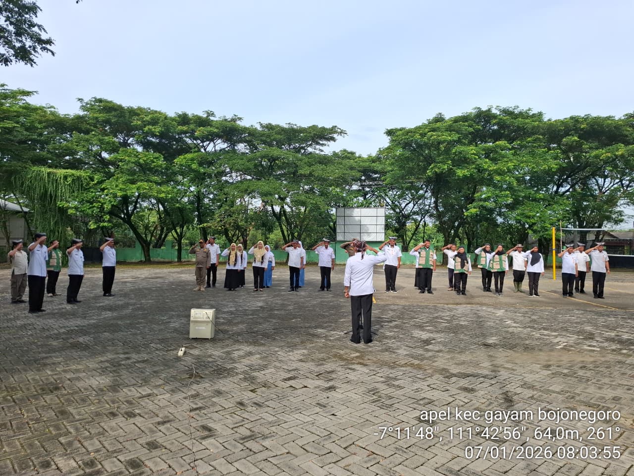 Apel Pagi Hari Rabu Tanggal 7 Januari 2026