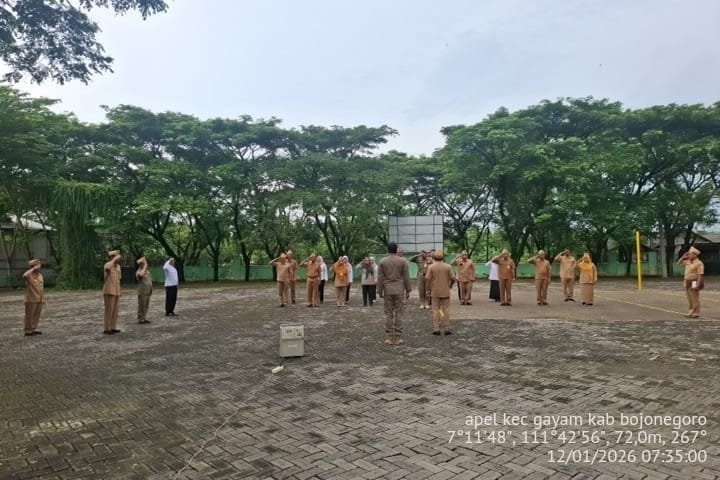 Apel Pagi Hari Senin 12 Januari 2026