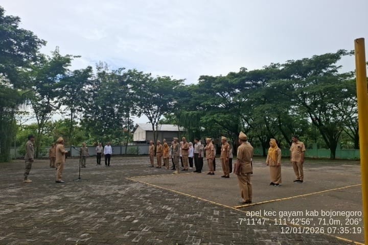 Apel Pagi Hari Senin 12 Januari 2026
