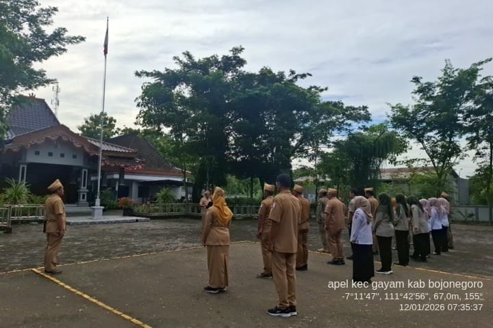 Apel Pagi Hari Senin 12 Januari 2026