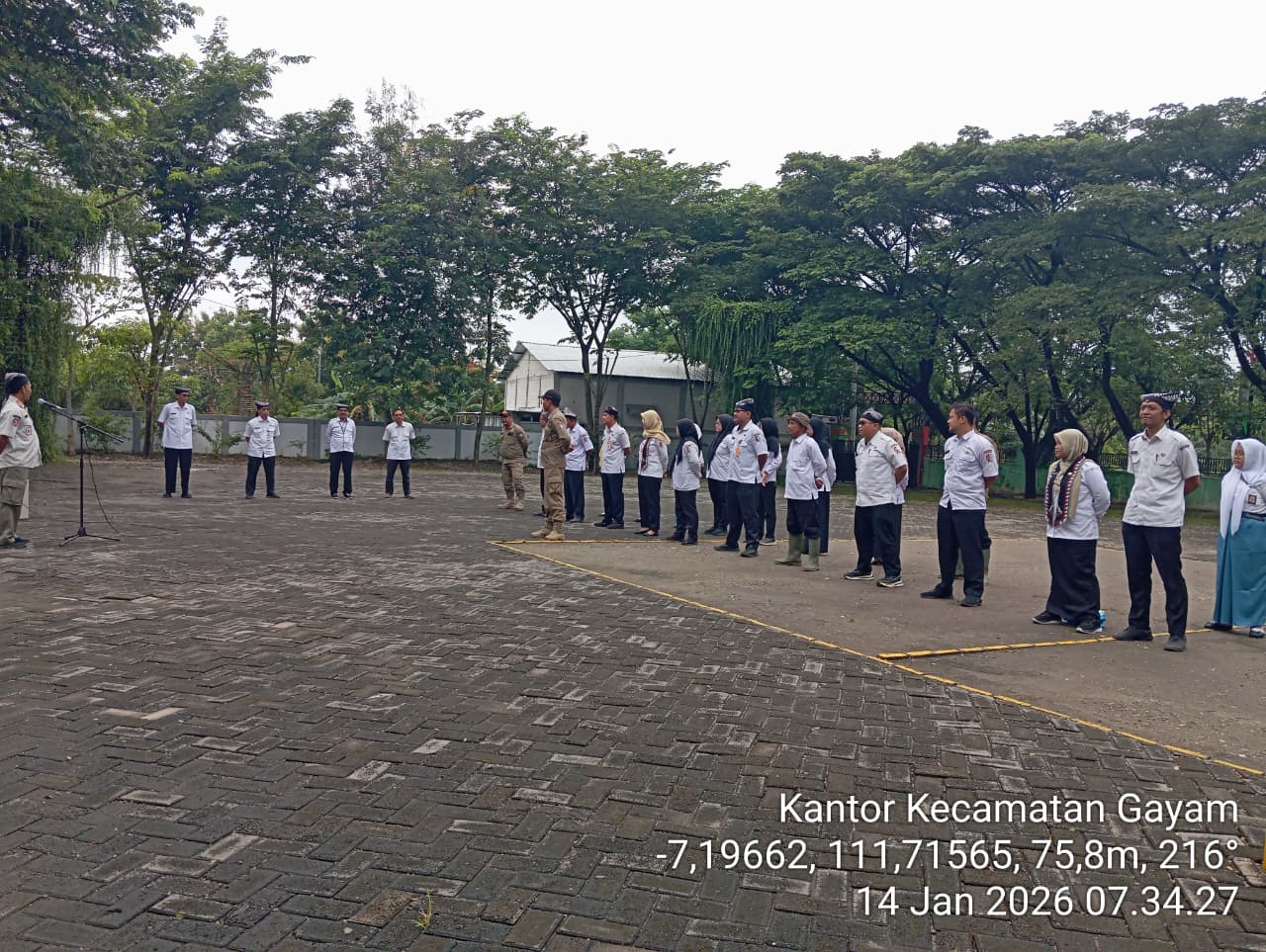 Apel Pagi Hari Rabu 14 Januari 2026