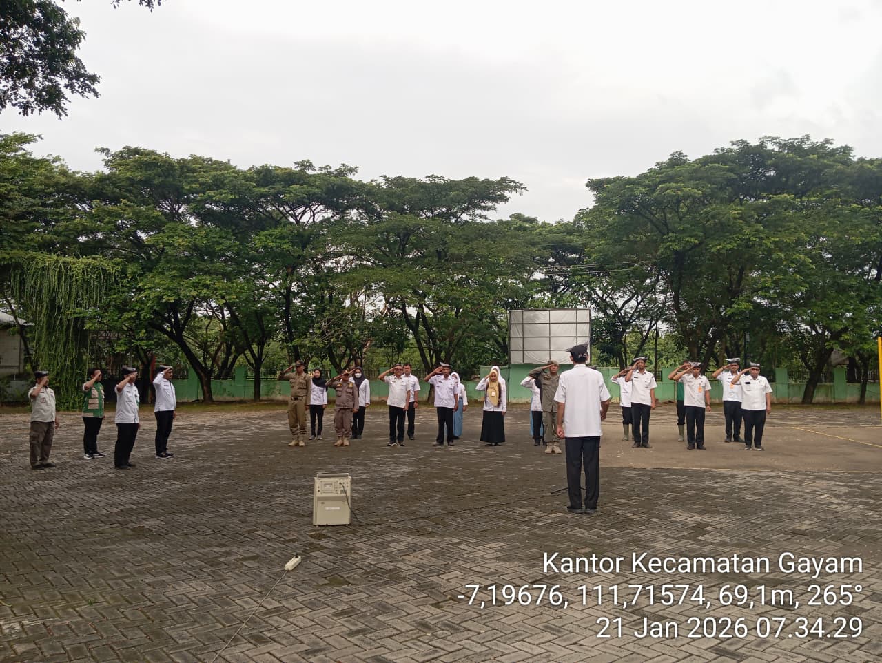 Apel Pagi Hari Rabu Tanggal 21 Januari 2026