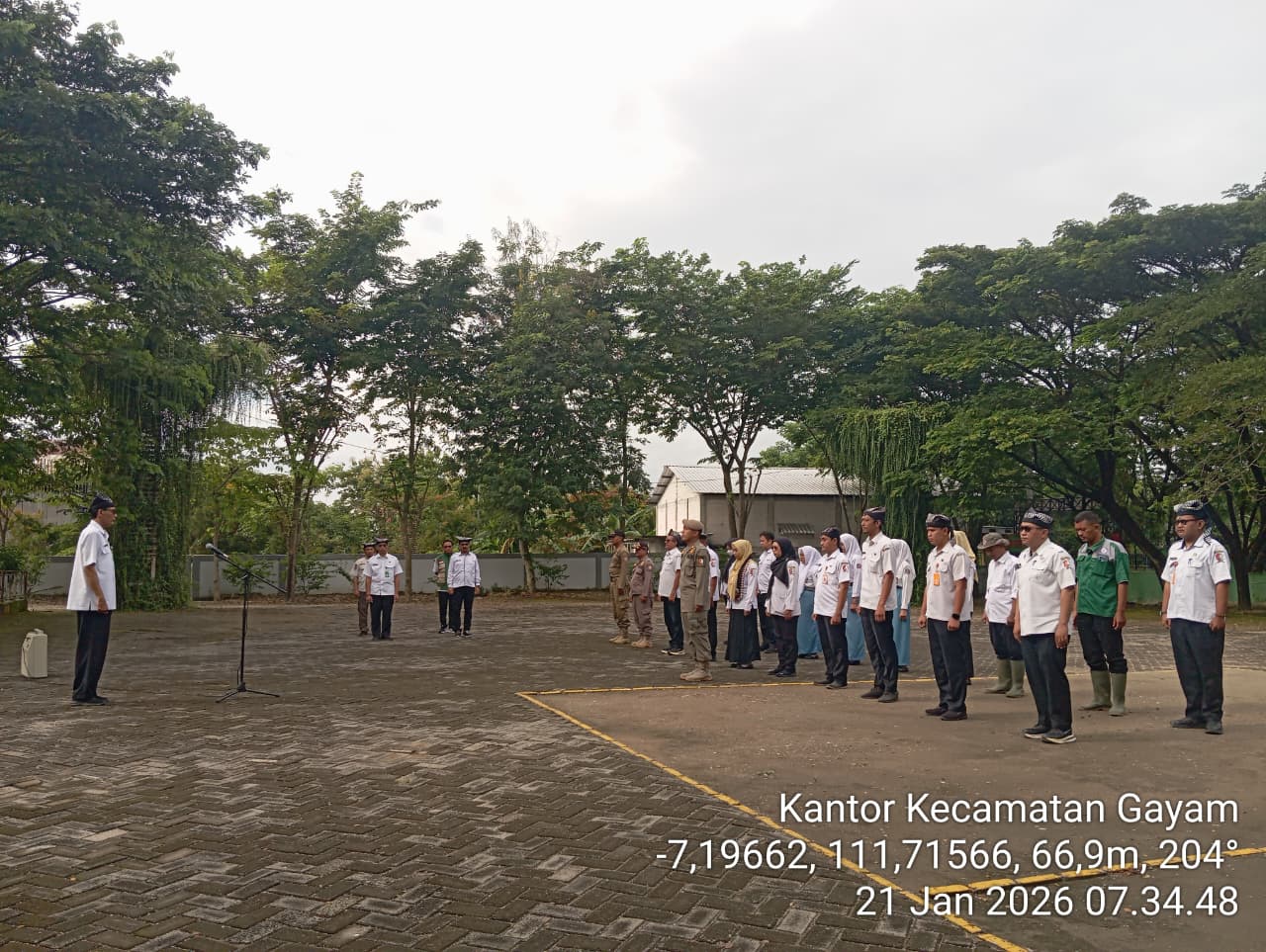 Apel Pagi Hari Rabu Tanggal 21 Januari 2026
