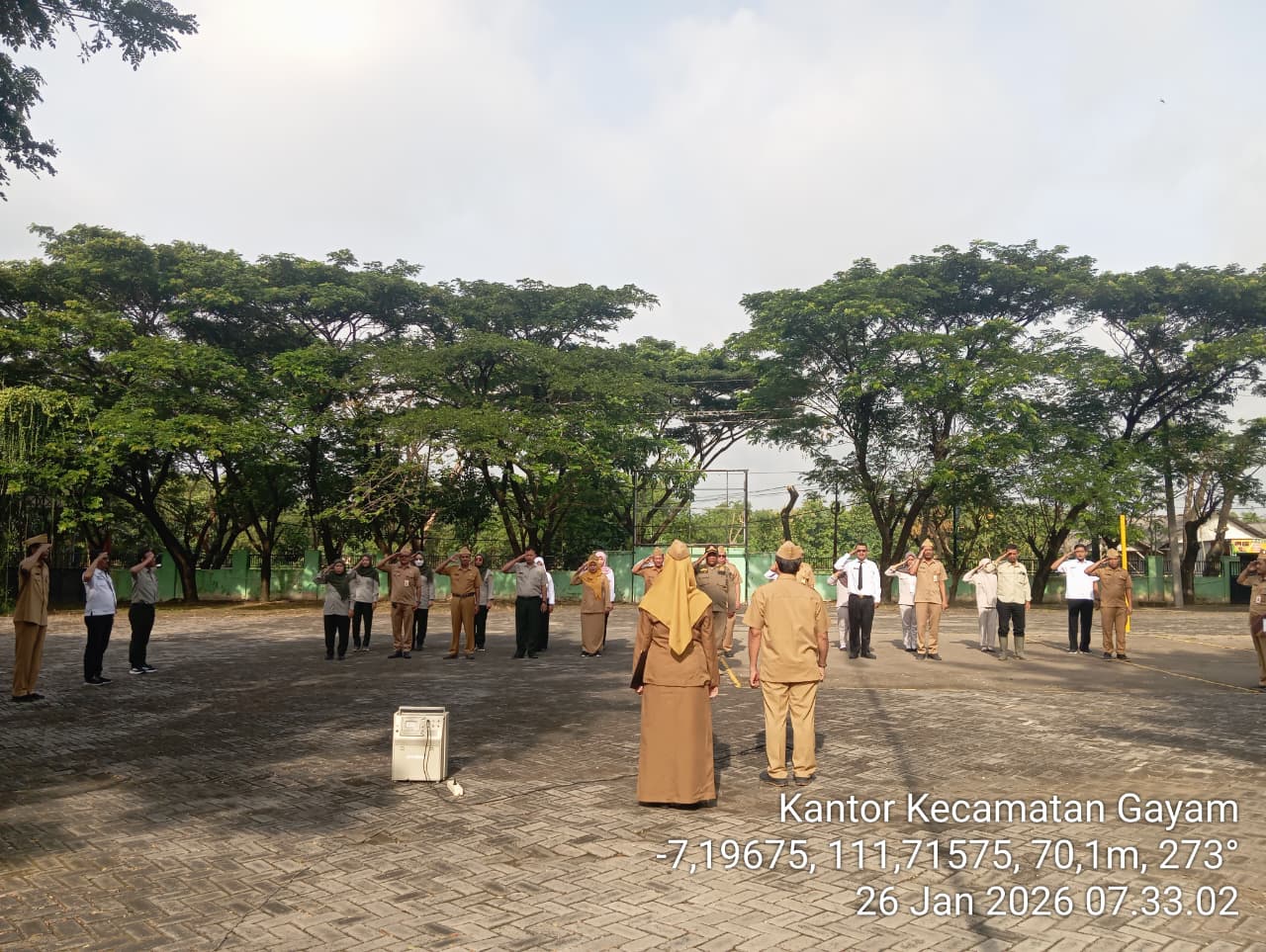 Apel Pagi Hari Senin 26 Januari 2026