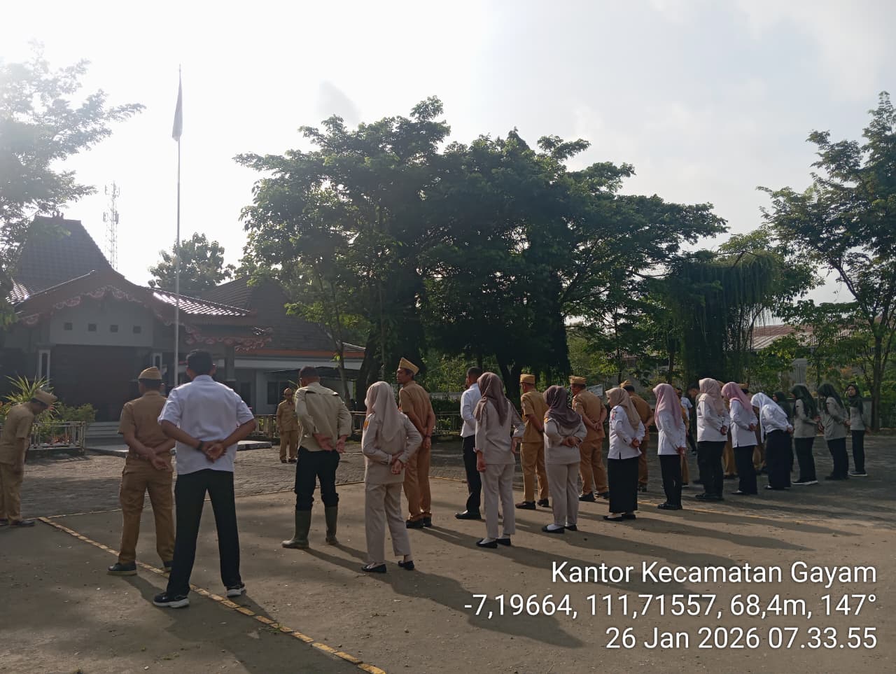 Apel Pagi Hari Senin 26 Januari 2026