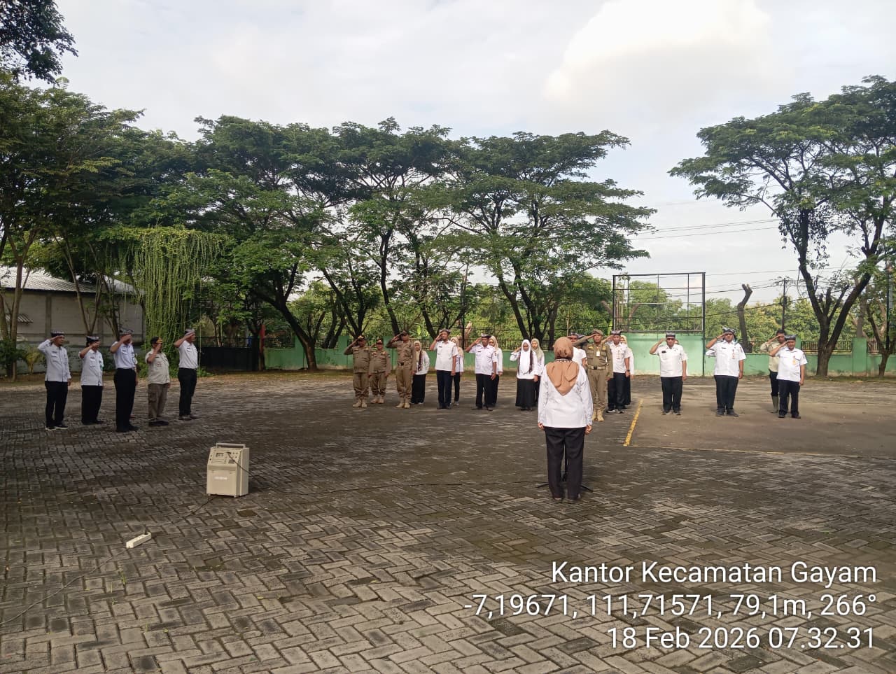 Apel Pagi Hari Rabu Tanggal 18 Februari 2026