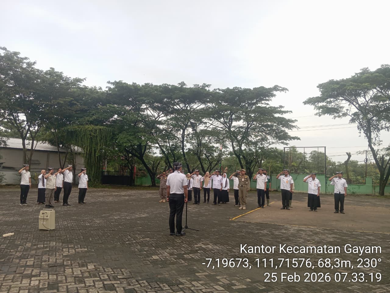Apel Pagi Hari Rabu Tanggal 25 Februari 2026