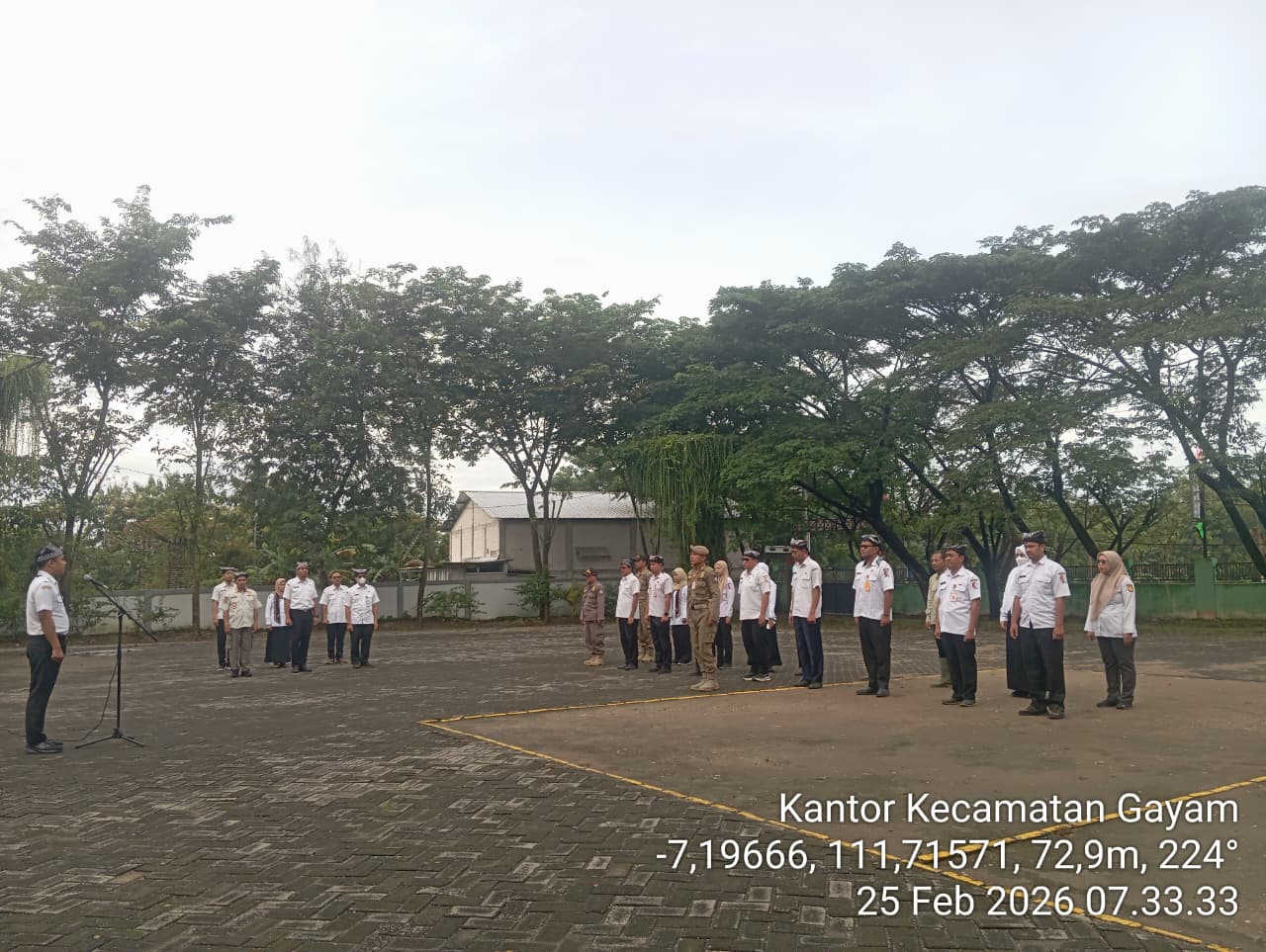 Apel Pagi Hari Rabu Tanggal 25 Februari 2026