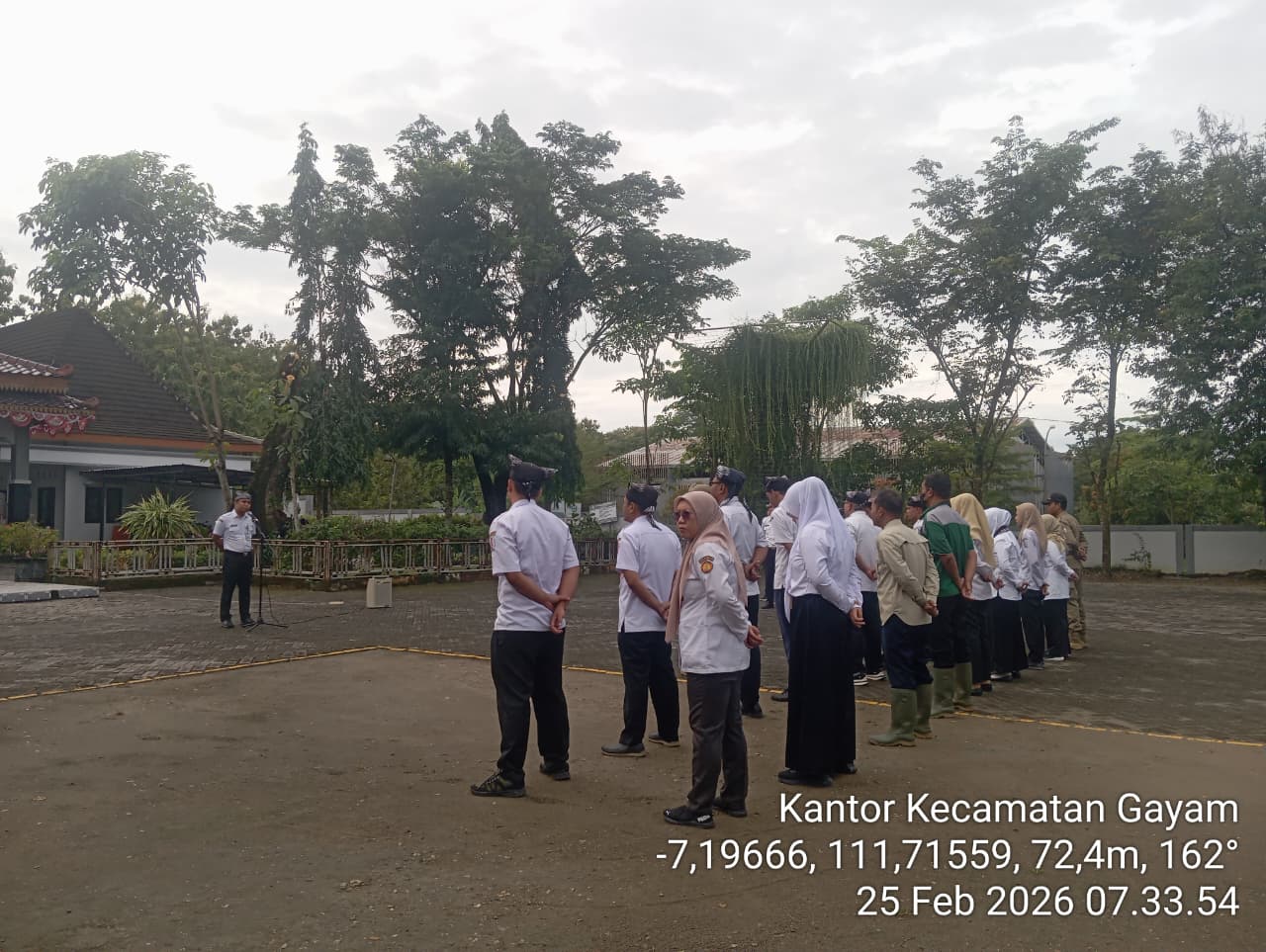Apel Pagi Hari Rabu Tanggal 25 Februari 2026