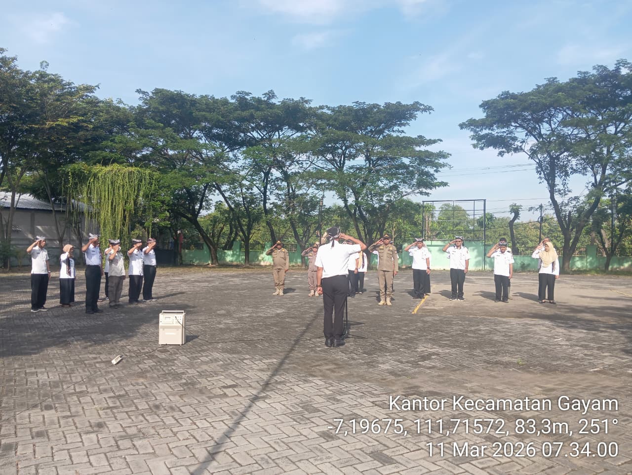 Apel Pagi Hari Rabu Tanggal 11 Maret 2026
