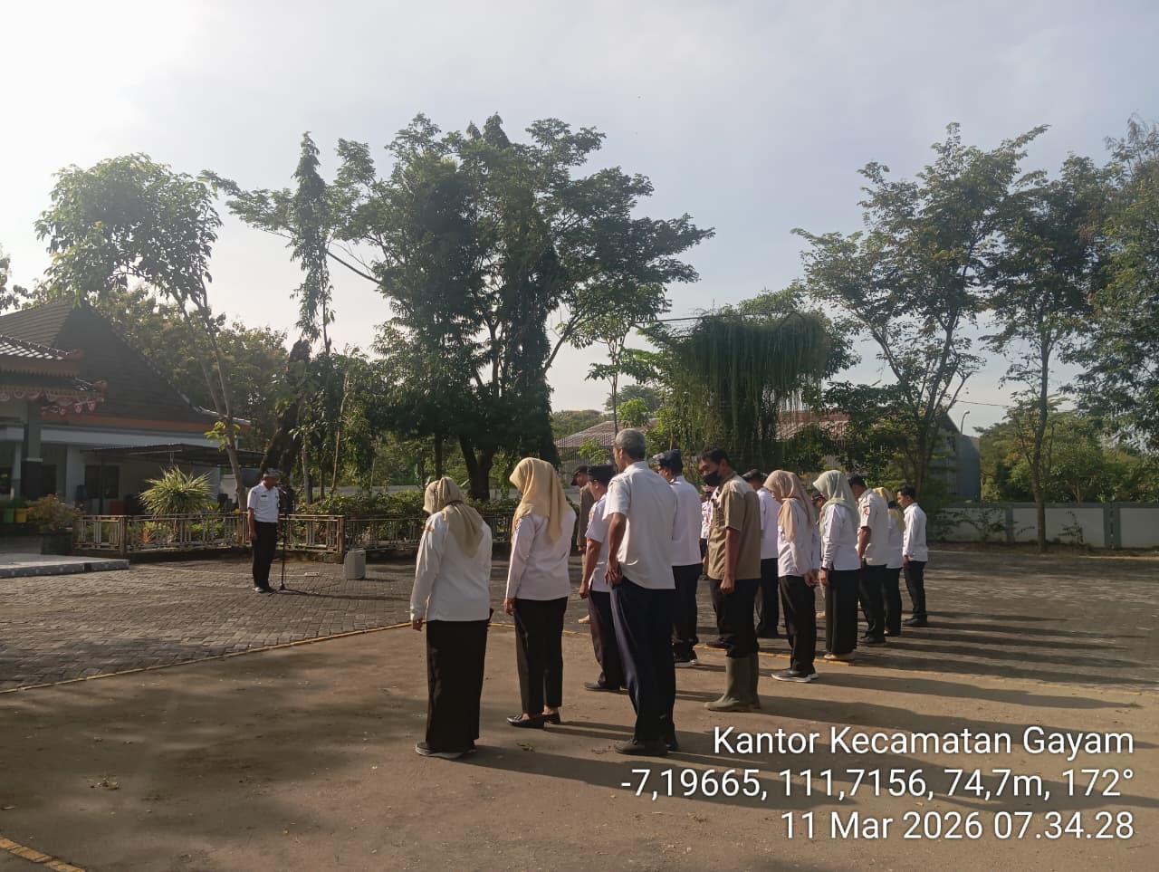 Apel Pagi Hari Rabu Tanggal 11 Maret 2026